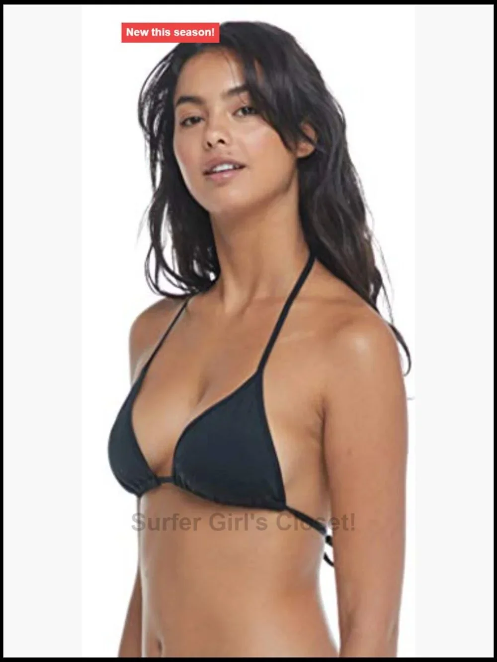 Triangle Slider Bikini Top with Removable Cups